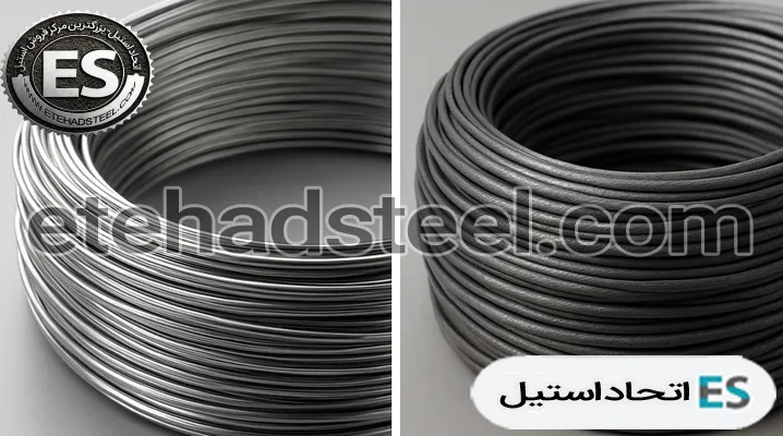 تفاوت مفتول استیل و فولادی